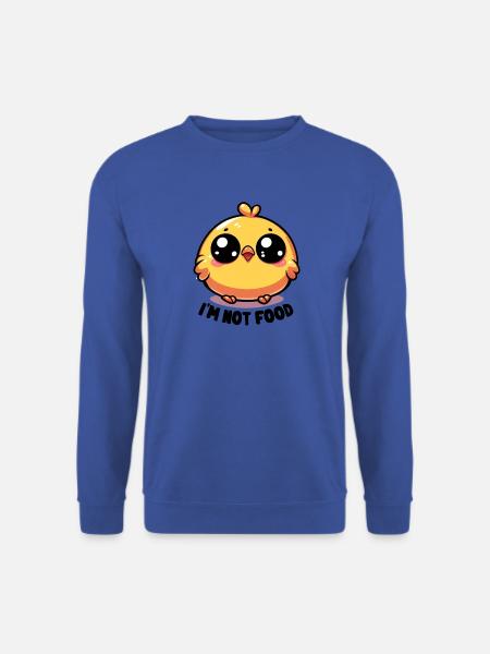 I'm not food - Unisex Pullover - Royalblau