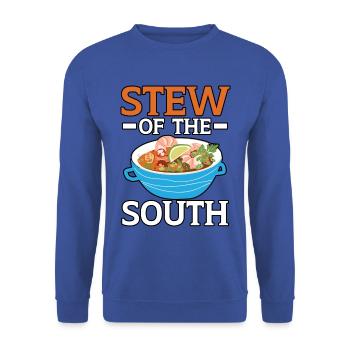 Gumbo-Liebhaber Foodie Louisiana Essen Cajun-Küche - Unisex Pullover - Royalblau - Vorne - Alina (178cm) & Michal (187cm)