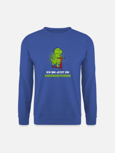 Kindergarten Dinosaurier 1 Kindergartentag Dino - Unisex Pullover - Royalblau