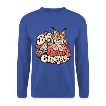 Kanadischer Blutegel - Unisex Pullover - Royalblau - Vorne - Alina (178cm) & Michal (187cm)