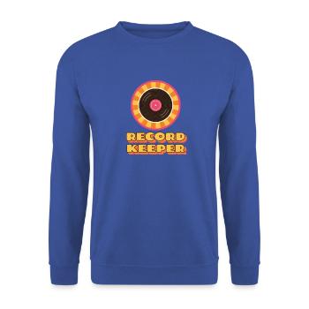 Archivführer - Unisex Pullover - Royalblau - Vorne - Alina (178cm) & Michal (187cm)