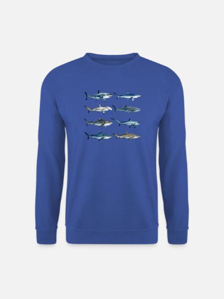 Haie der Welt - Unisex Pullover - Royalblau