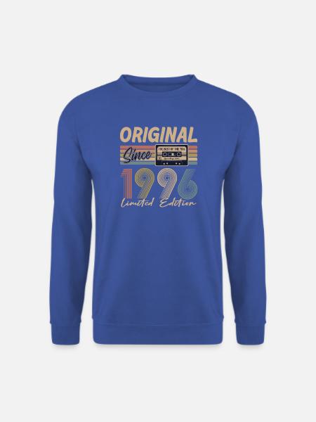 30. Geburtstag, 30 Jahre - Unisex Pullover - Royalblau