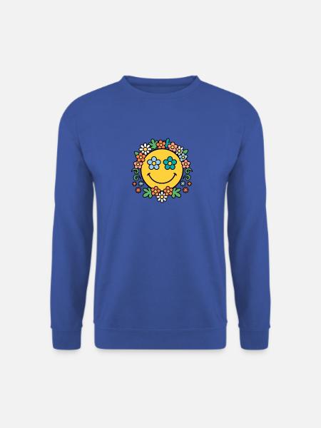 Blumenkranz Sonnenschein - Unisex Pullover - Royalblau