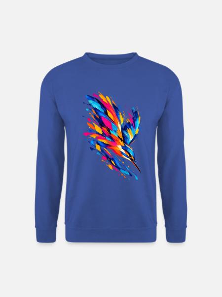 Prismatischer Eisväger - Unisex Pullover - Royalblau