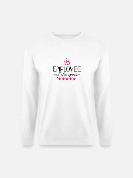 Mitarbeiter des Jahres - Unisex Pullover - Weiß