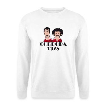 Cordoba 1978 Football Retro Gift Shirt - Unisex Sweatshirt - white - Front