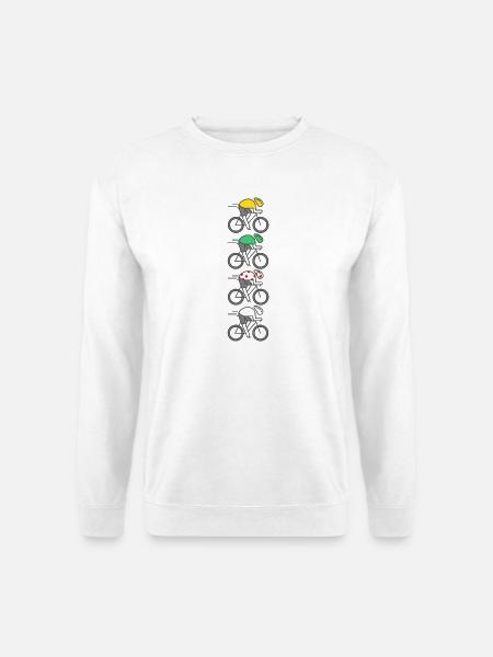 Cycling France Champion Trikot - Unisex Pullover - Weiß