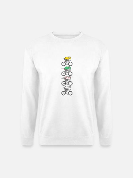 Cycling France Champion Trikot - Unisex Pullover - Weiß