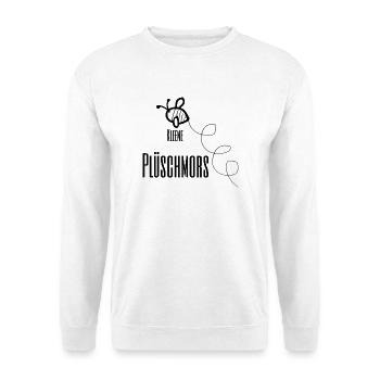Kleene Plüschmors - Unisex Pullover - Weiß - Vorne - Alina (178cm) & Michal (187cm)