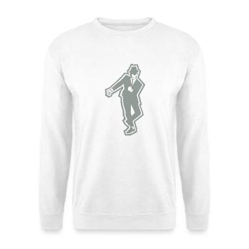 Ska Man - Unisex Pullover - Weiß - Vorne - Alina (178cm) & Michal (187cm)