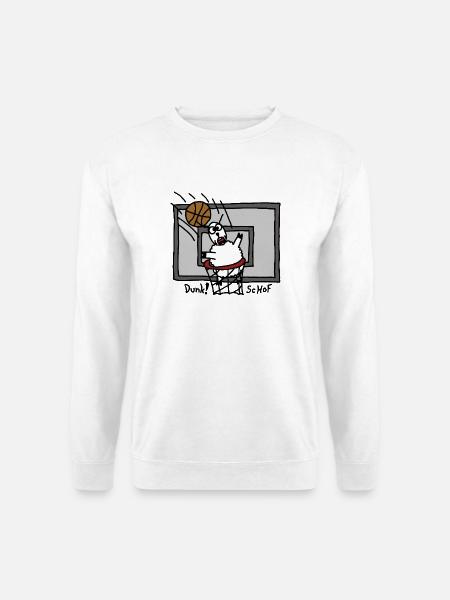 Dunk ScHoF - Unisex Pullover - Weiß