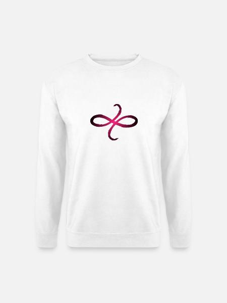 Keltische Symbole Freundschaft Symbol - Unisex Pullover - Weiß