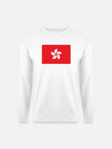 Hongkong - Unisex Pullover - Weiß