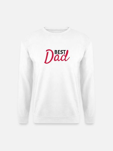 Best Dad - Unisex Pullover - Weiß
