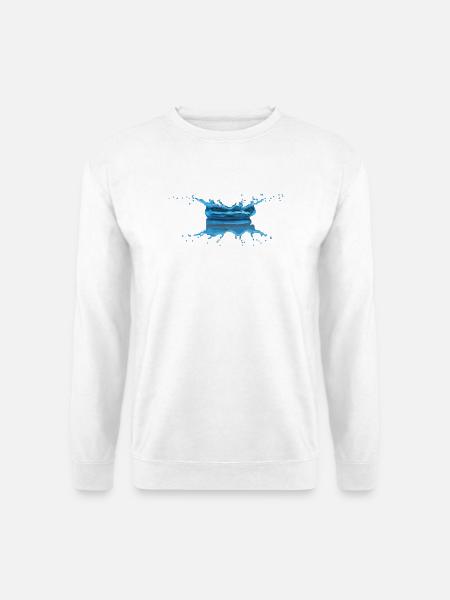 Water drop - Unisex Sweatshirt - white