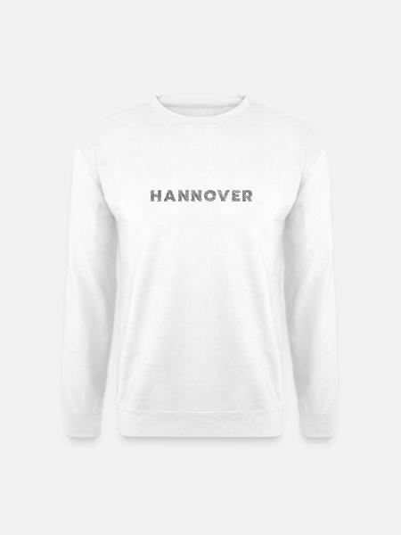 Hannover Deutsche Stadt Niedersachsen Schriftzug - Unisex Pullover - Weiß