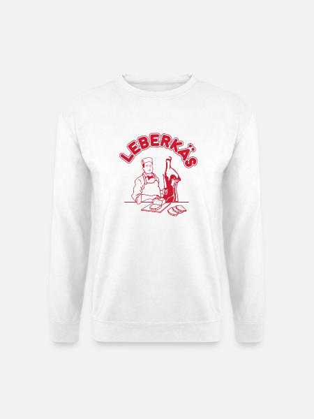Leberkäs - Leberkäse Metzger - Unisex Pullover - Weiß