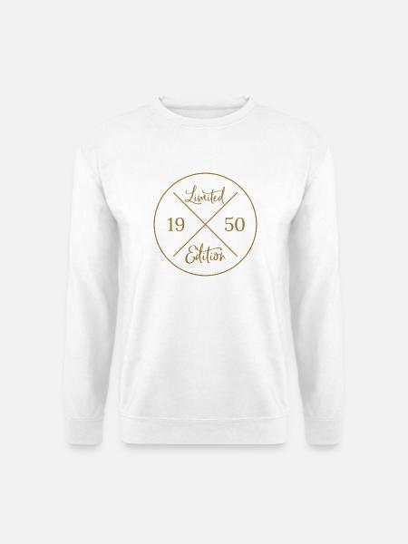 Limited Edition 1950 - Unisex Pullover - Weiß