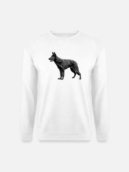 Schäferhund - Unisex Pullover - Weiß
