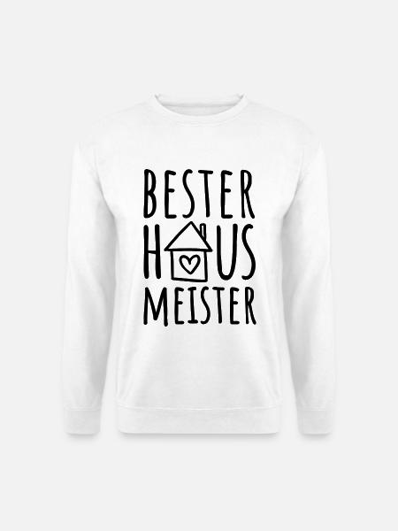 Bester Hausmeister - Unisex Pullover - Weiß