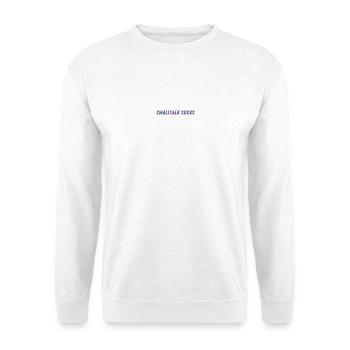 SMALLTALK SUCKS - Spread it! - Unisex Pullover - Weiß - Vorne