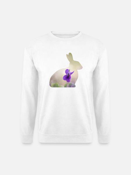Hase Kaninchen - Unisex Pullover - Weiß