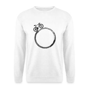 Cycling Bike Bicycle Sport Cycling Biker Cycling - Unisex Sweatshirt - white - Front