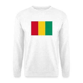 Guinea - Unisex Pullover - Weiß - Vorne - Alina (178cm) & Michal (187cm)