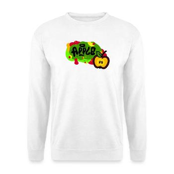 Apple - Calypso Blous - Unisex Pullover - Weiß - Vorne - Alina (178cm) & Michal (187cm)