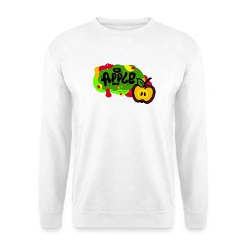 Apple - Calypso Blous - Unisex Pullover - Weiß - Vorne - Alina (178cm) & Michal (187cm)