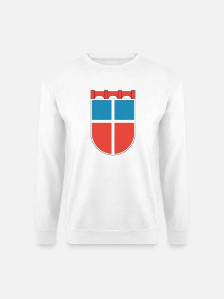 Wappen Saarland 1948 - Unisex Pullover - Weiß