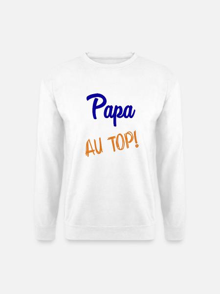 DAD - Unisex Sweatshirt - white