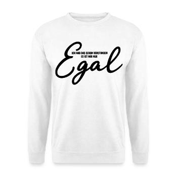 Egal - Unisex Pullover - Weiß - Vorne - Alina (178cm) & Michal (187cm)