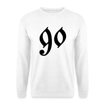 90 - Unisex Sweatshirt - white - Front