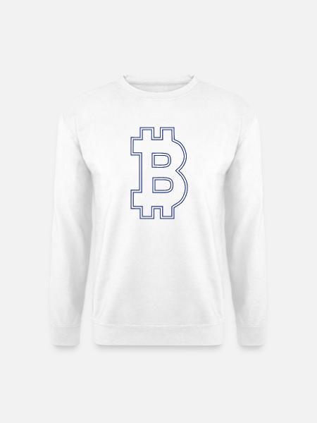 Bitcoin bitcoin BITCOIN Bitcoin - Unisex Pullover - Weiß
