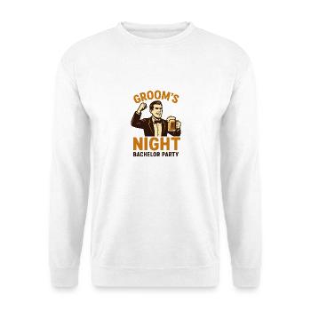 Bachelor party - Unisex Sweatshirt - white - Front