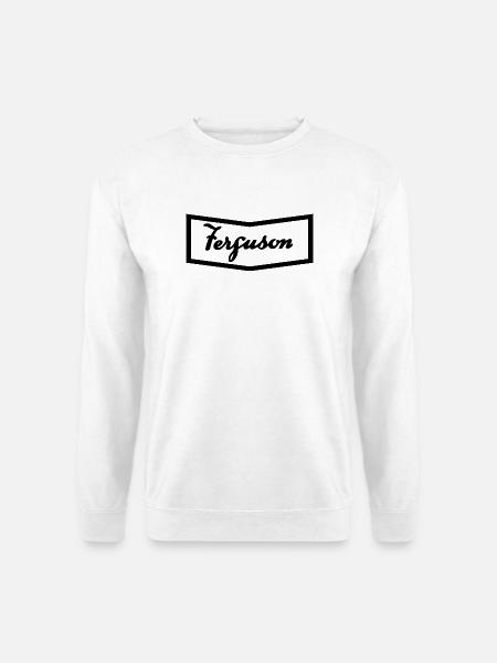 Ferguson TE20 Motorhauben-Logo - Unisex Pullover - Weiß