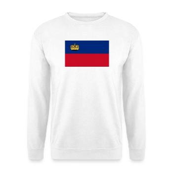 Liechtenstein - Unisex Pullover - Weiß - Vorne - Alina (178cm) & Michal (187cm)