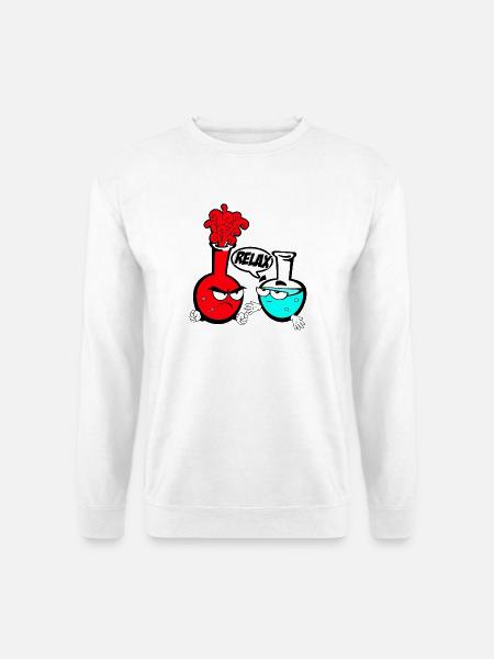 Chemie - Unisex Pullover - Weiß