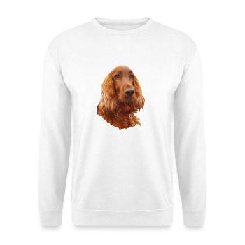 Irish Setter Red - Unisex Pullover - Weiß - Vorne