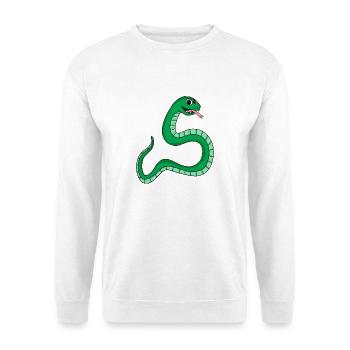 Snake - Unisex Sweatshirt - white - Front