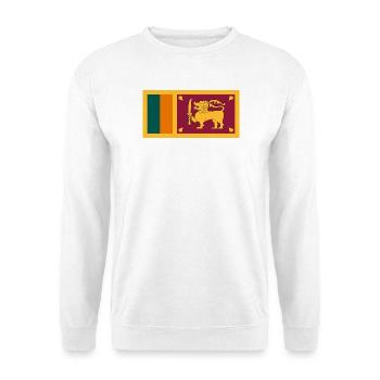 Sri Lanka - Unisex Pullover - Weiß - Vorne - Alina (178cm) & Michal (187cm)