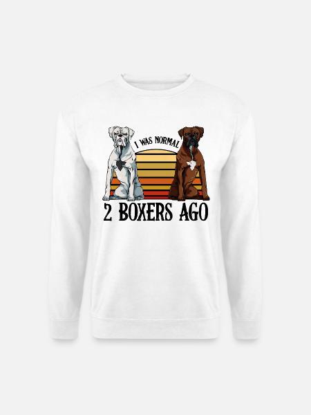 Boxer - Unisex Pullover - Weiß