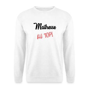 GELIEBTE - Unisex Pullover - Weiß - Vorne