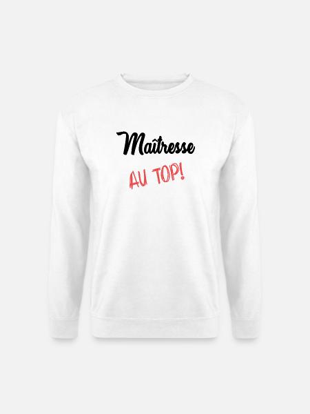 MISTRESS - Unisex Sweatshirt - white