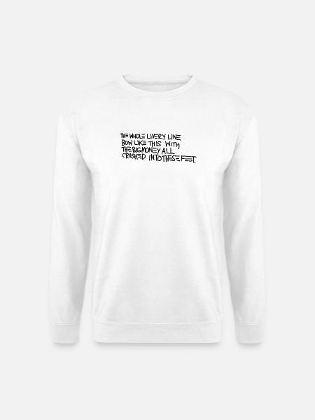 Basquiat - Unisex Pullover - Weiß