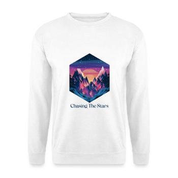 Chasing The Stars - Unisex Sweatshirt - white - Front