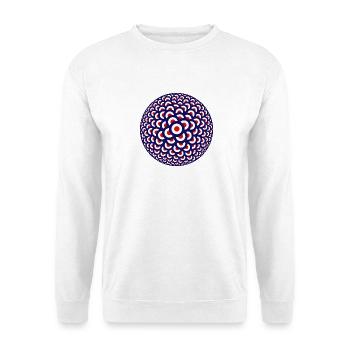 Mod Swarm - Unisex Pullover - Weiß - Vorne - Alina (178cm) & Michal (187cm)