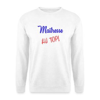 GELIEBTE - Unisex Pullover - Weiß - Vorne